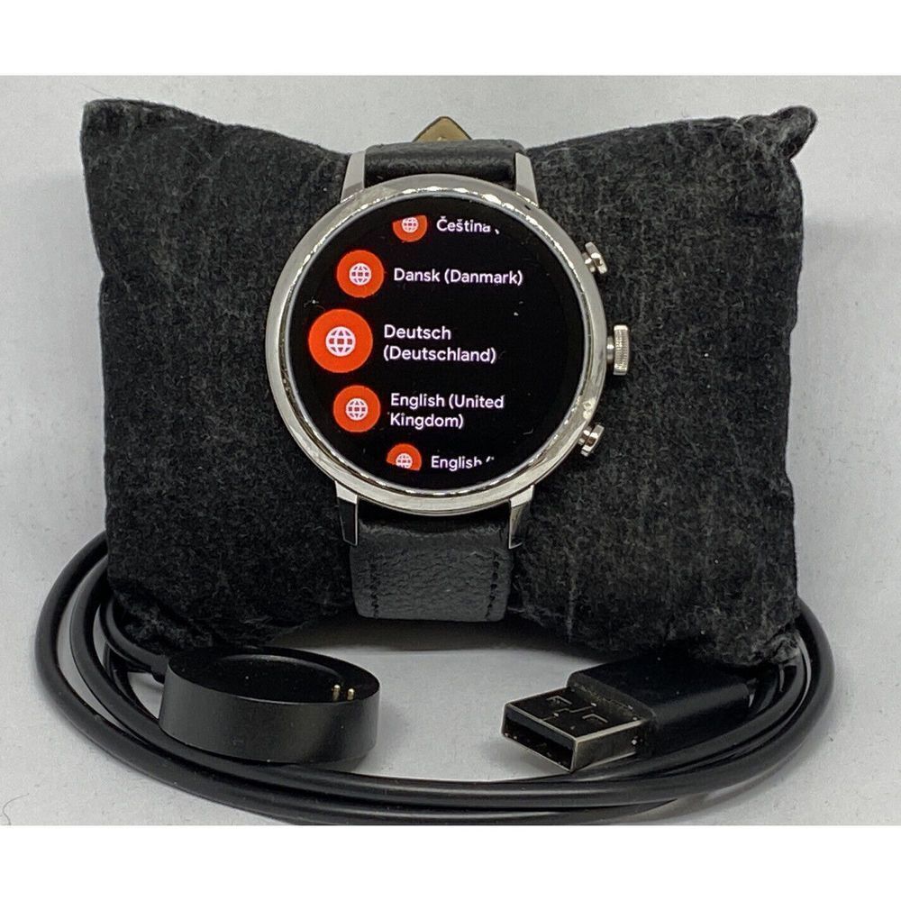 Fossil Gen 4 Authentic Digital Dial Smart Watch Custom Band FTW6017 LT323